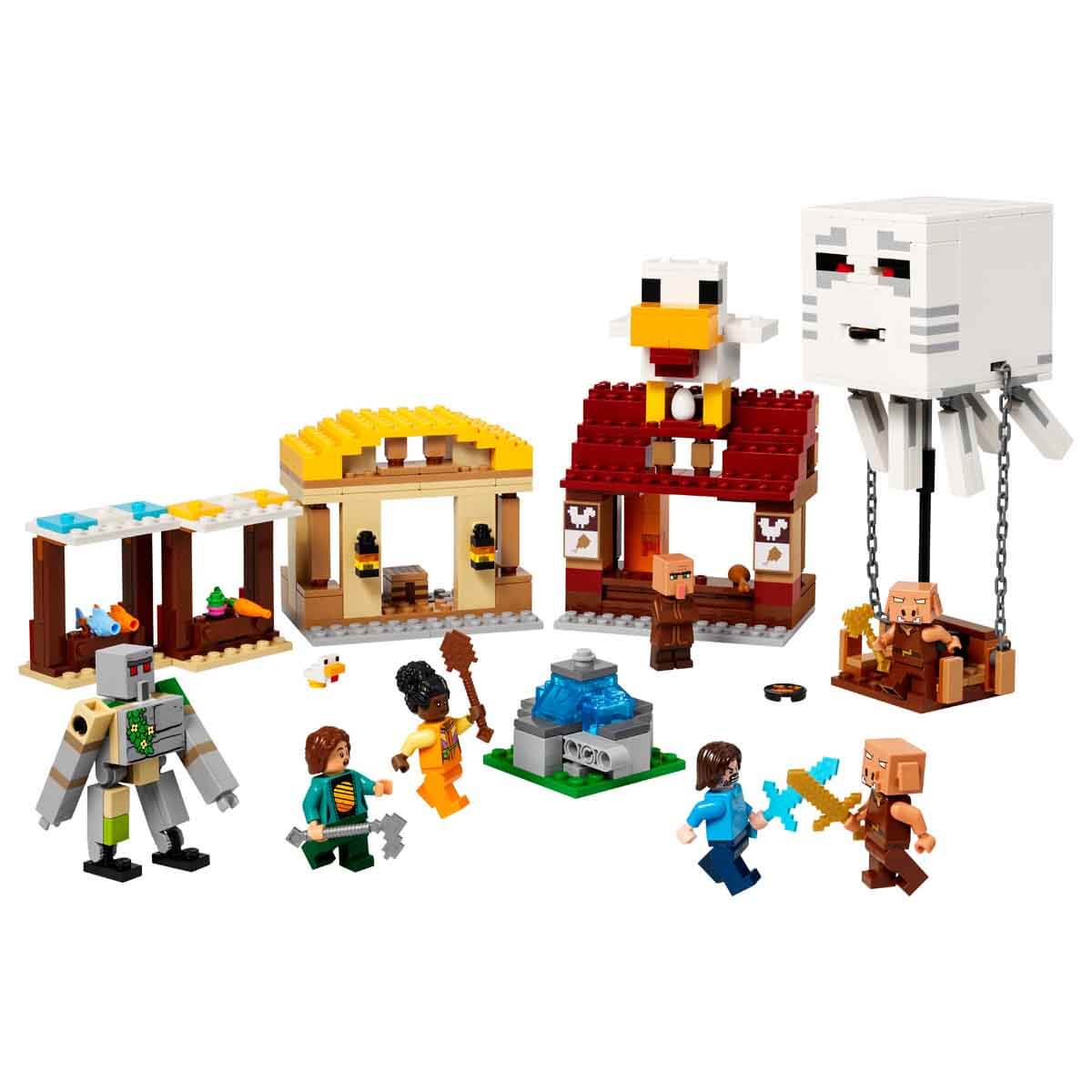 LEGO Minecraft Hortlak Balon Köy Saldırısı