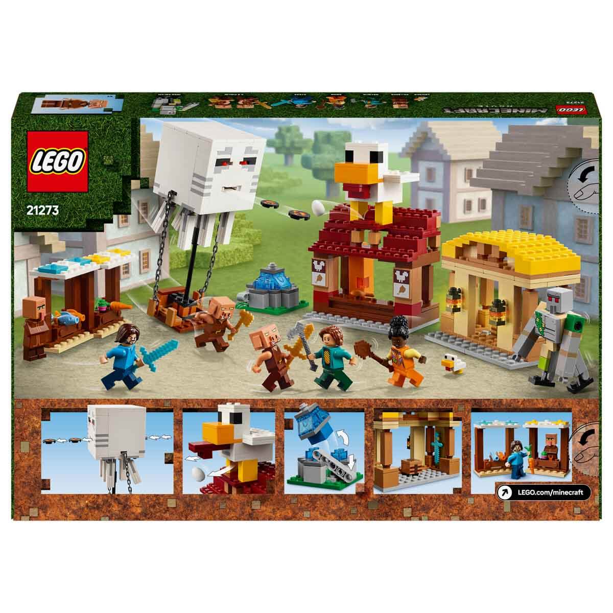 LEGO Minecraft Hortlak Balon Köy Saldırısı