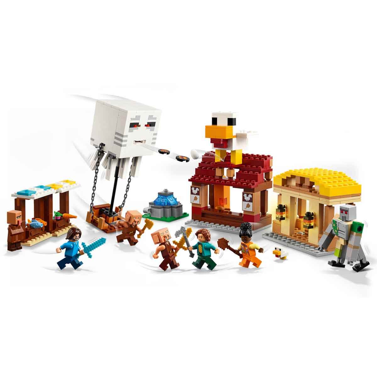 LEGO Minecraft Hortlak Balon Köy Saldırısı