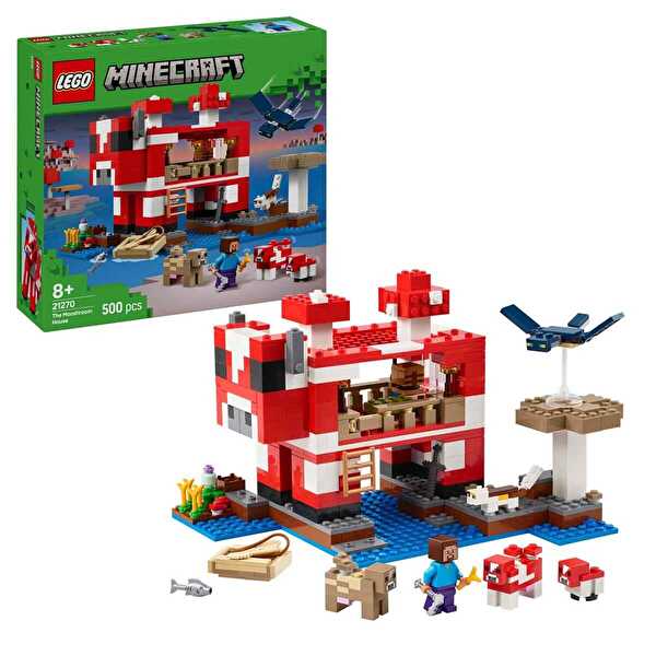 LEGO Minecraft Mooshroom Evi 21270