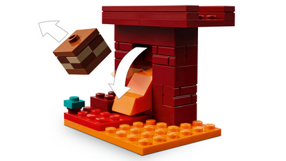 LEGO Minecraft Nether Lav Savaşı 21266