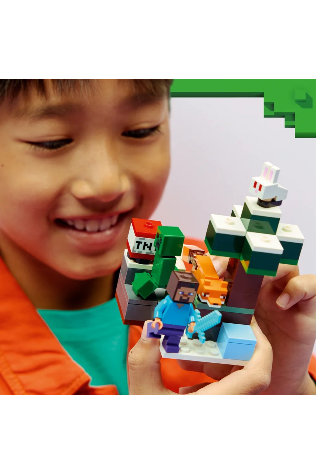 LEGO Minecraft Steve'in Tayga Macerası 21583