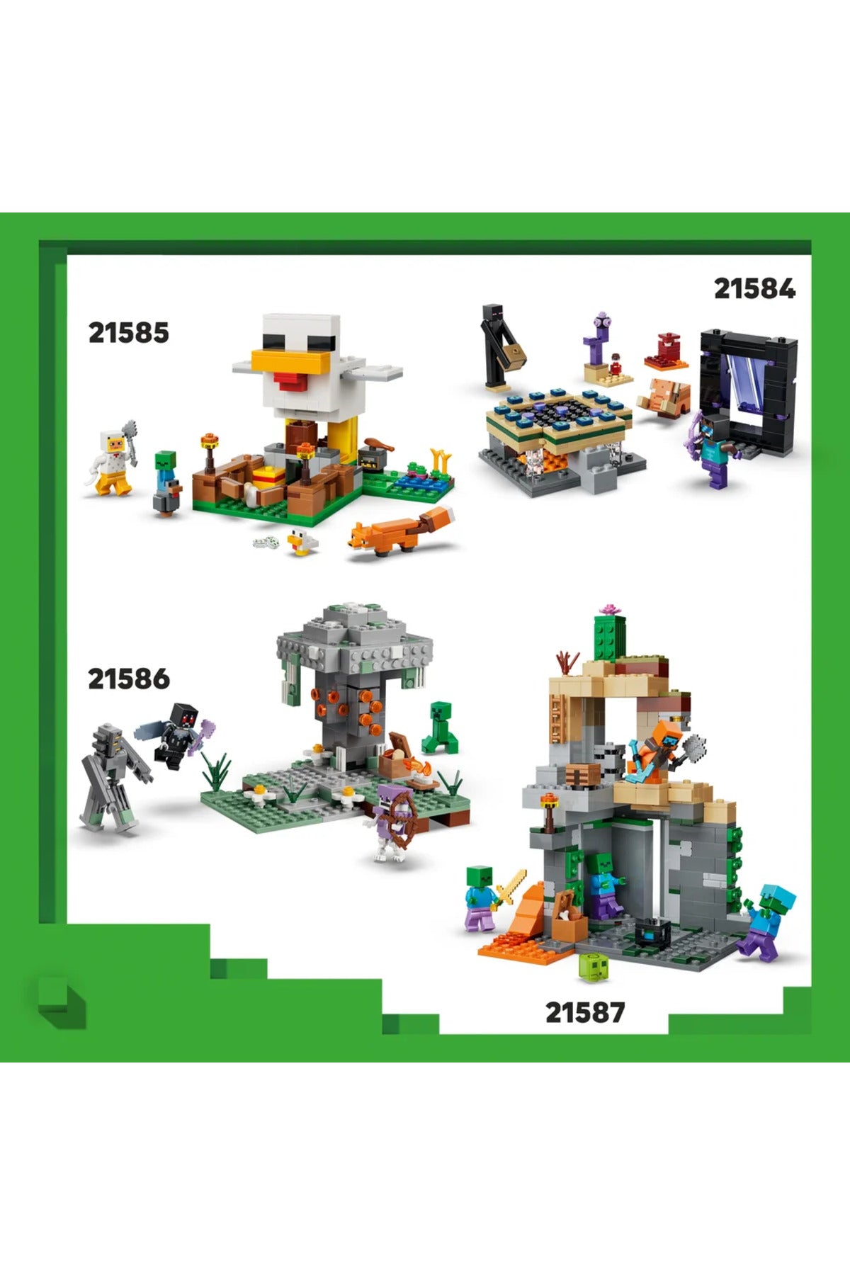 LEGO Minecraft Steve'in Tayga Macerası 21583