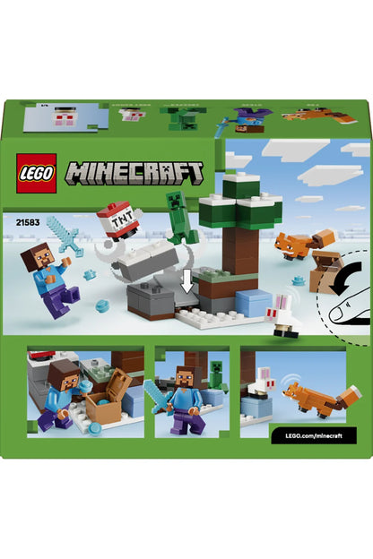 LEGO Minecraft Steve'in Tayga Macerası 21583