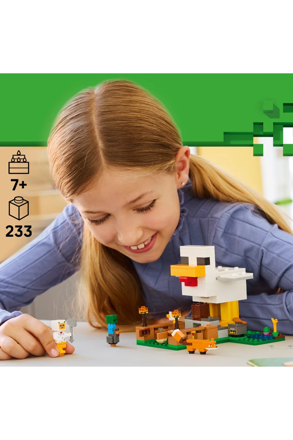 LEGO Minecraft Tavuk Çiftliği 21585
