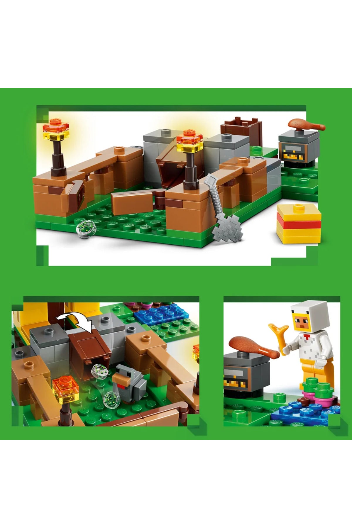 LEGO Minecraft Tavuk Çiftliği 21585