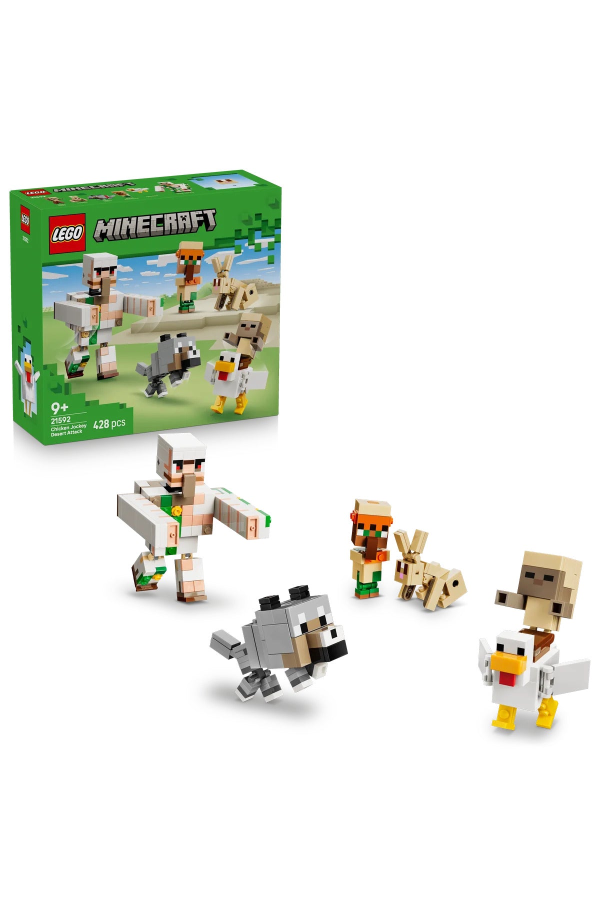 LEGO Minecraft Tavuk Jokey Çöl Saldırısı 21592