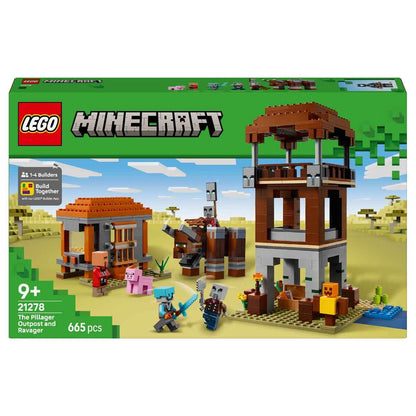 LEGO Minecraft Yağmacı Karakolu ve Çapulcu