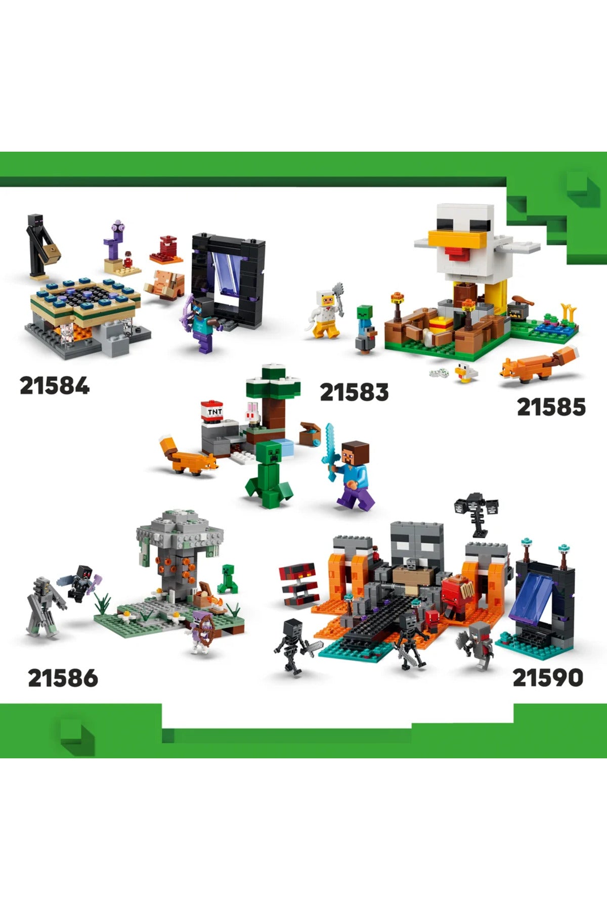 LEGO Minecraft Zombi Zindanı 21587