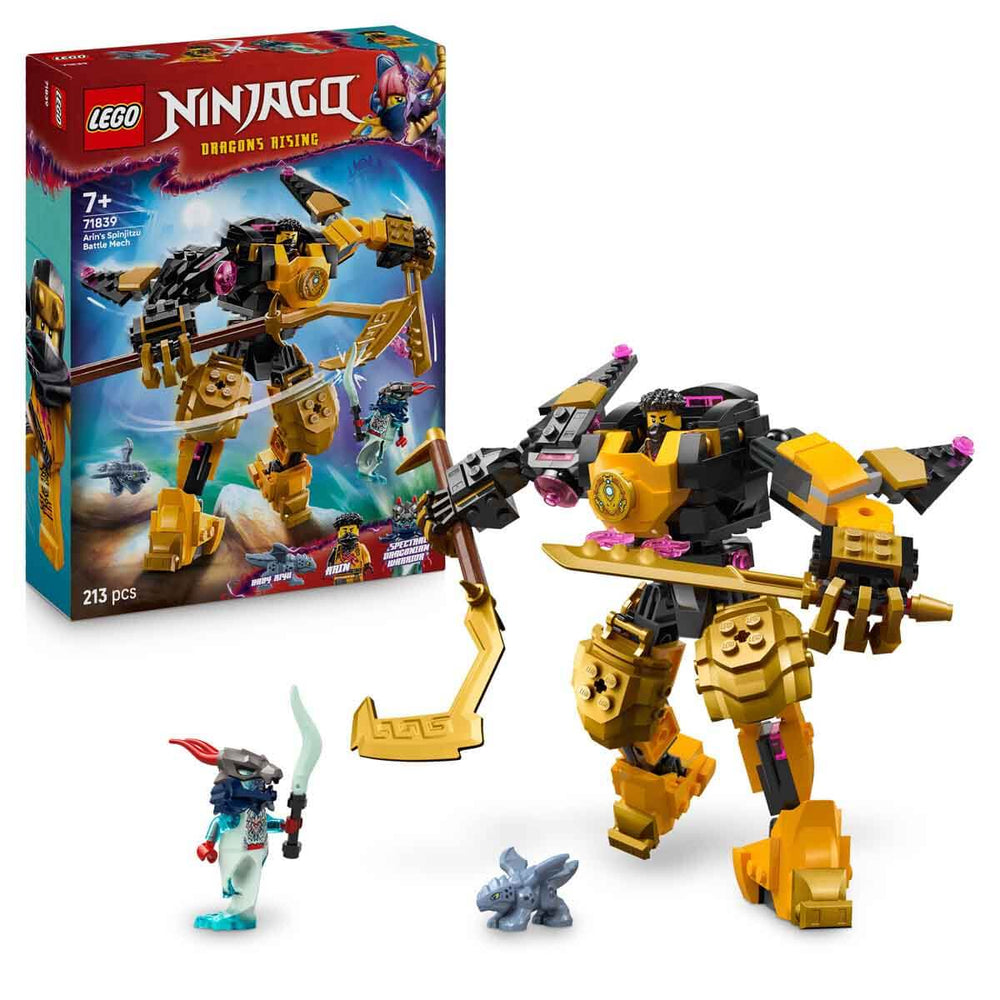 LEGO Ninjago Arınn Spinjıtzu Savaş Robotu