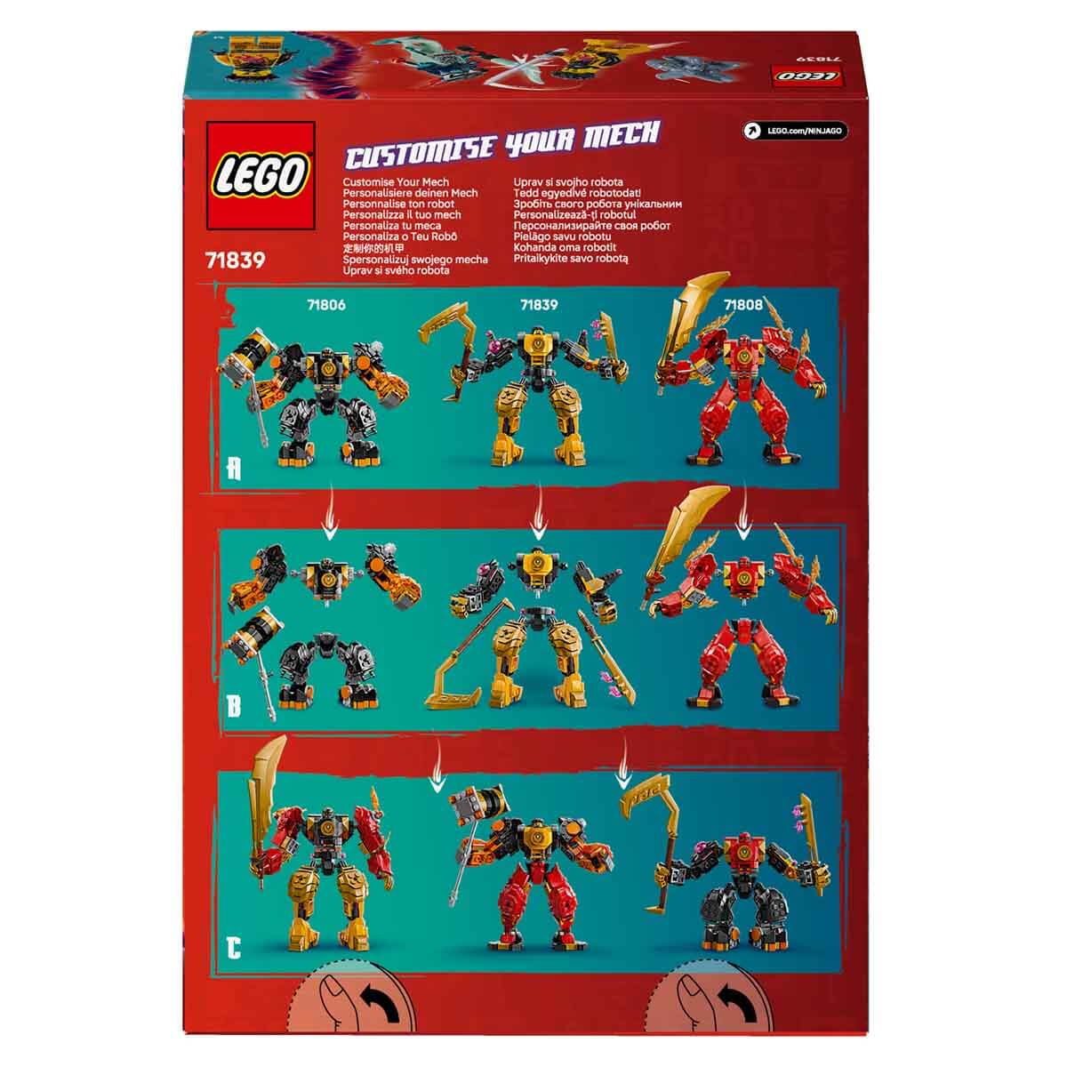 LEGO Ninjago Arınn Spinjıtzu Savaş Robotu