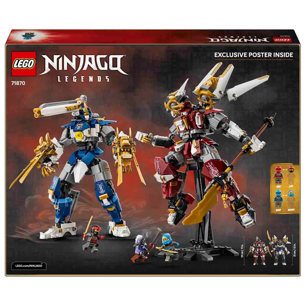 LEGO Ninjago İkiz Titan Robotları