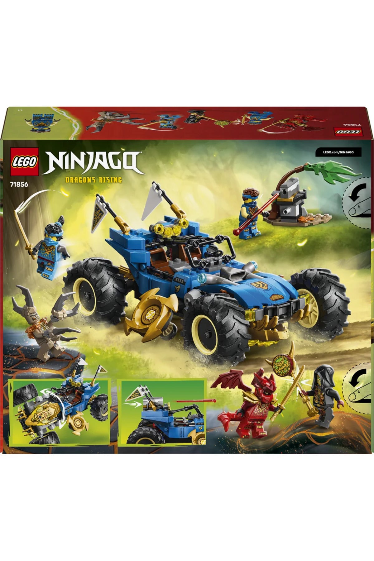 LEGO Ninjago Jay'in Dönüşen Arabası 71856