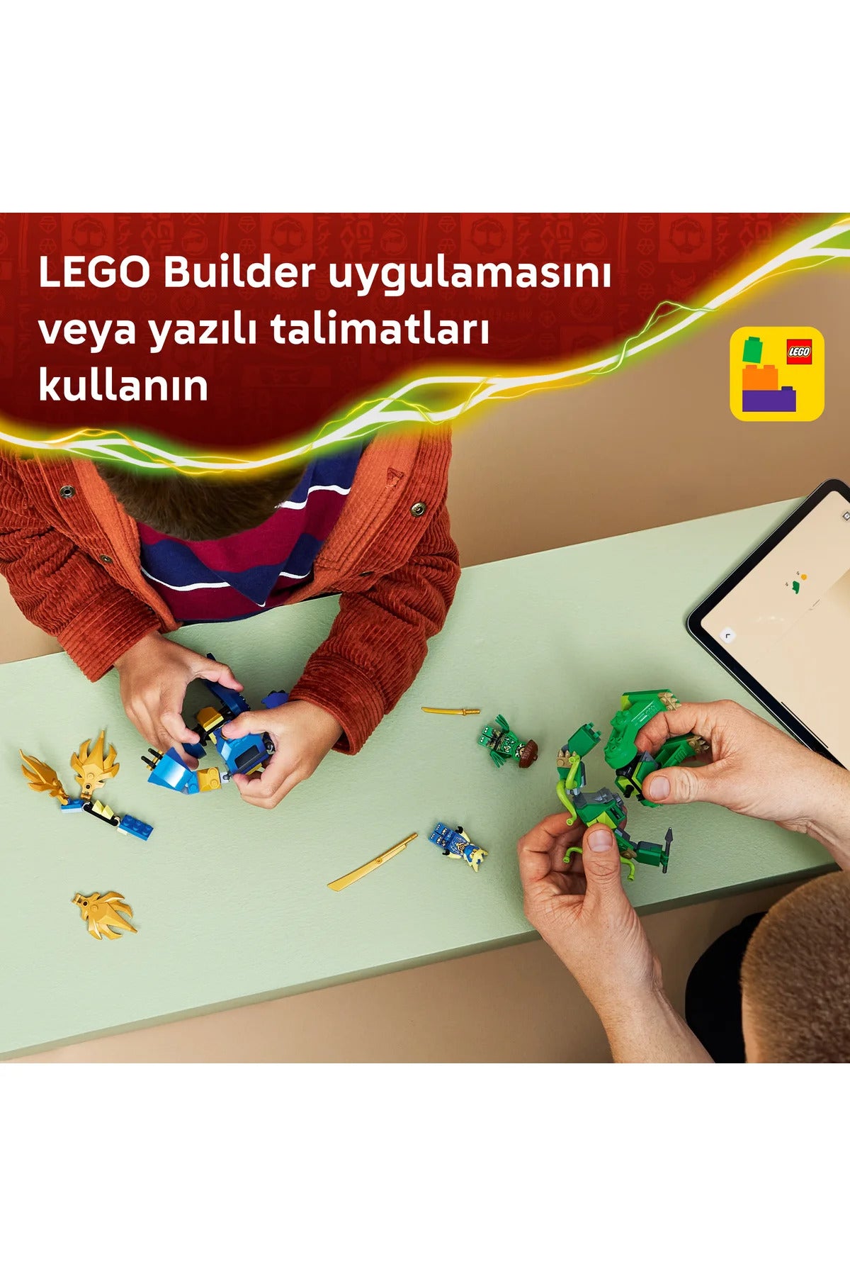LEGO Ninjago Jay’in Ejderha Robotu Savaşı 71853