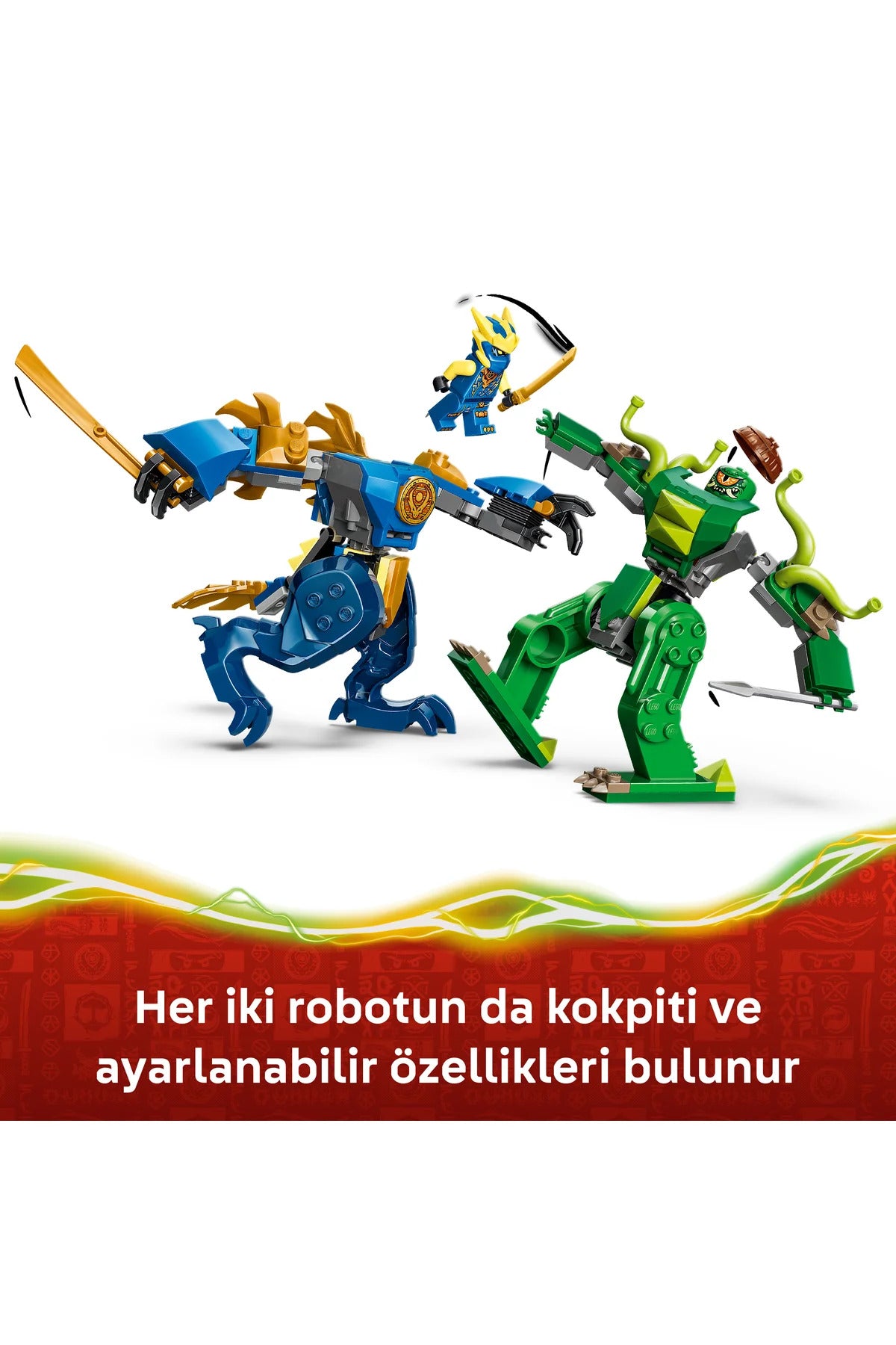 LEGO Ninjago Jay’in Ejderha Robotu Savaşı 71853