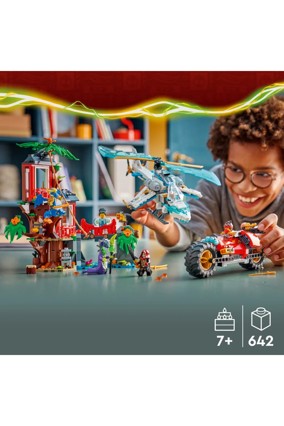 LEGO Ninjago Ninja Aracı Ağaç Ev Savaşı 71857