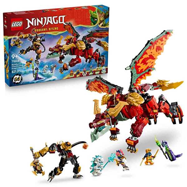 LEGO Ninjago Wyldfyreın Dönüşen Ejderha Robotu