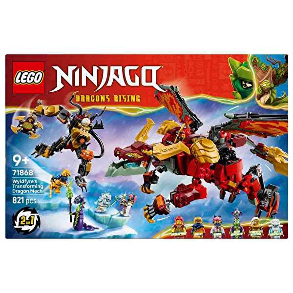 LEGO Ninjago Wyldfyreın Dönüşen Ejderha Robotu