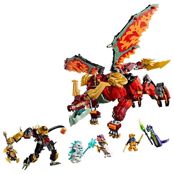 LEGO Ninjago Wyldfyreın Dönüşen Ejderha Robotu