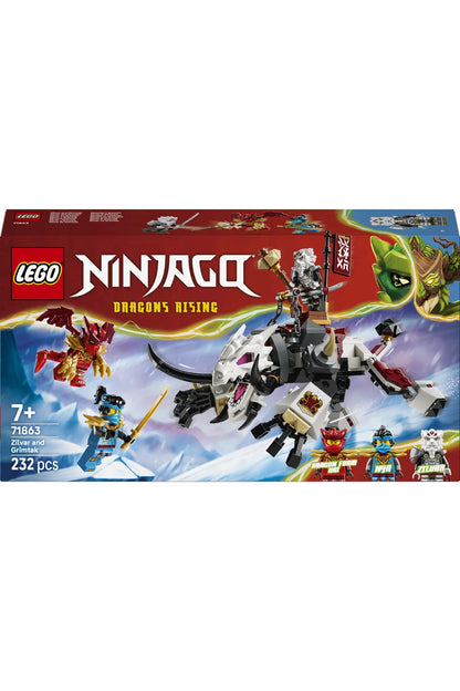 LEGO Ninjago Zilvar ve Ejderha Canavar Grimtak 71863
