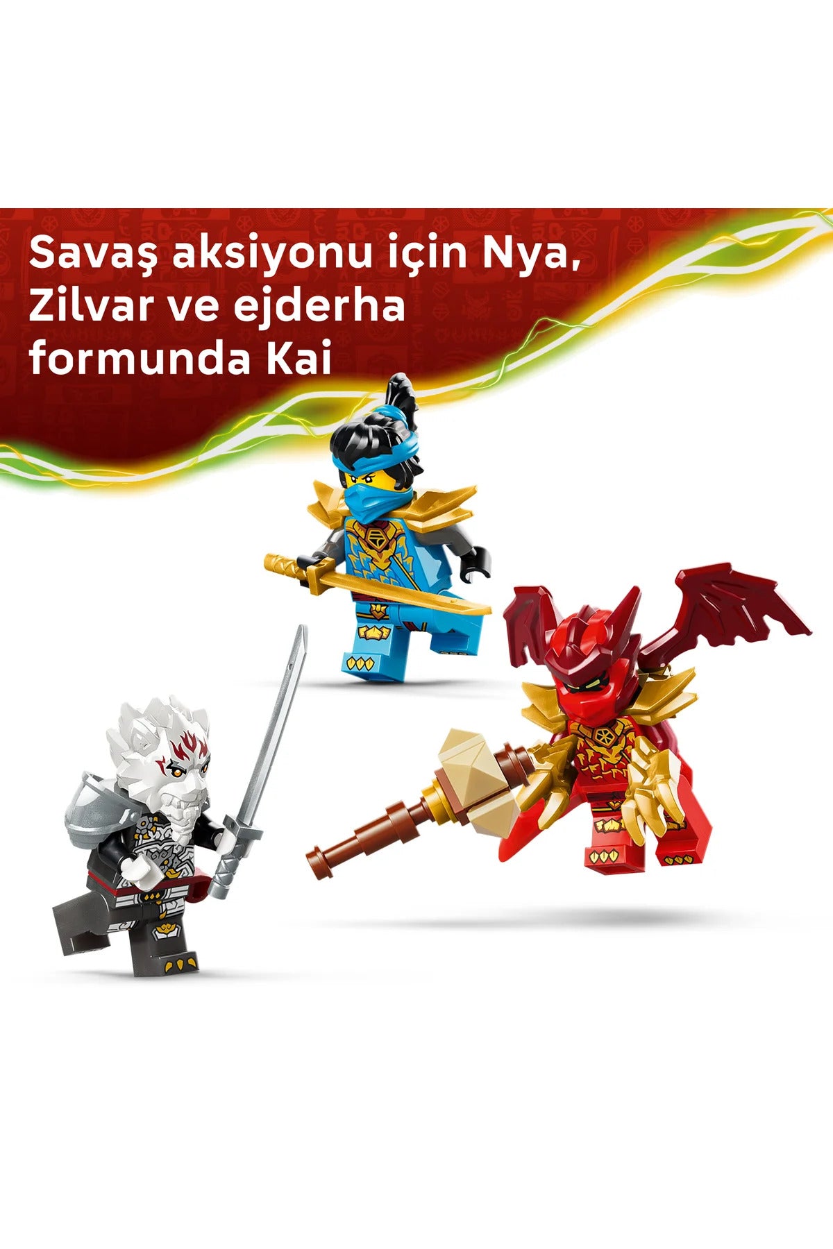 LEGO Ninjago Zilvar ve Ejderha Canavar Grimtak 71863
