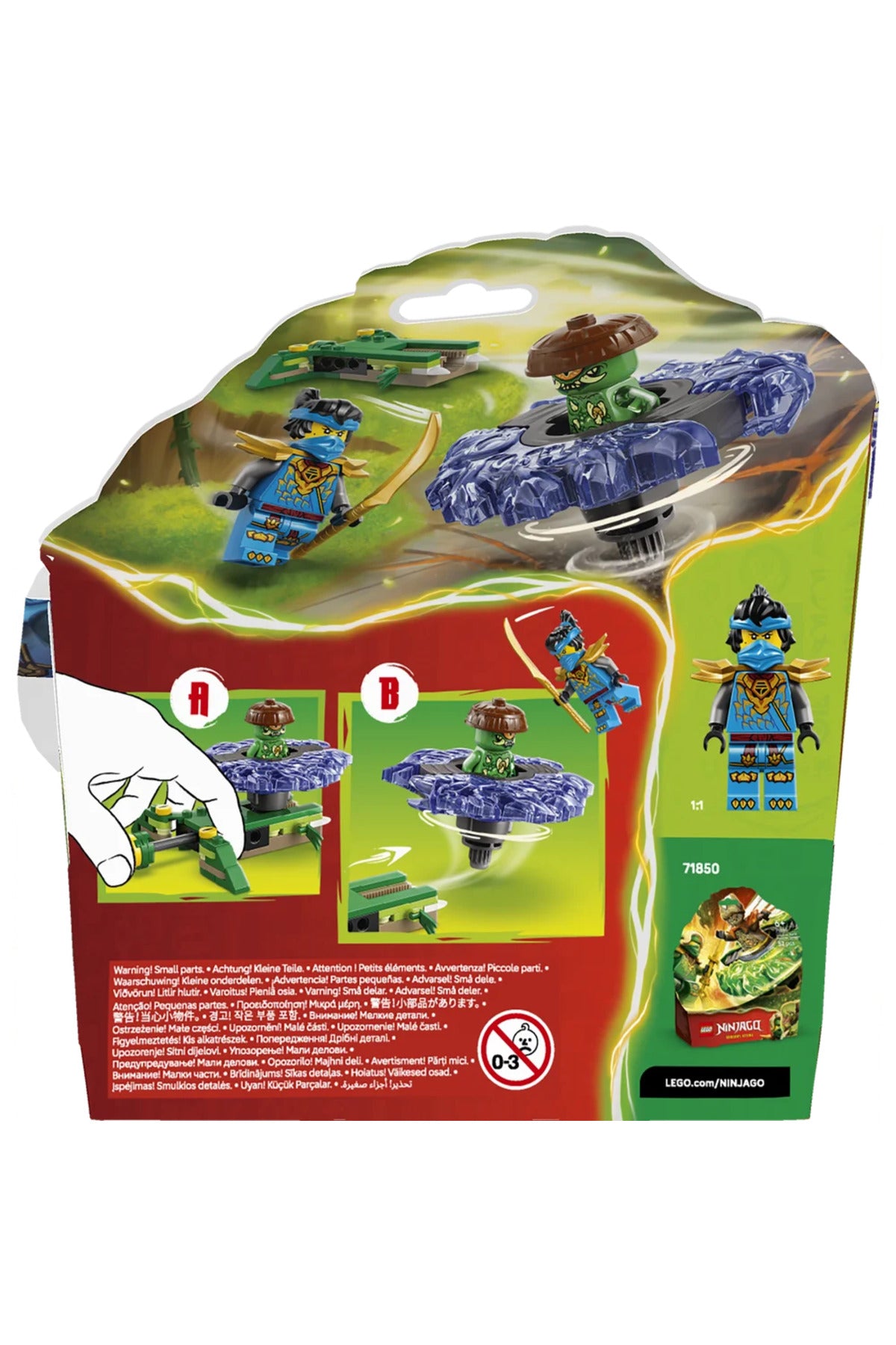 LEGO Nya Mutasyon Canavarı Topacına Karşı 71849