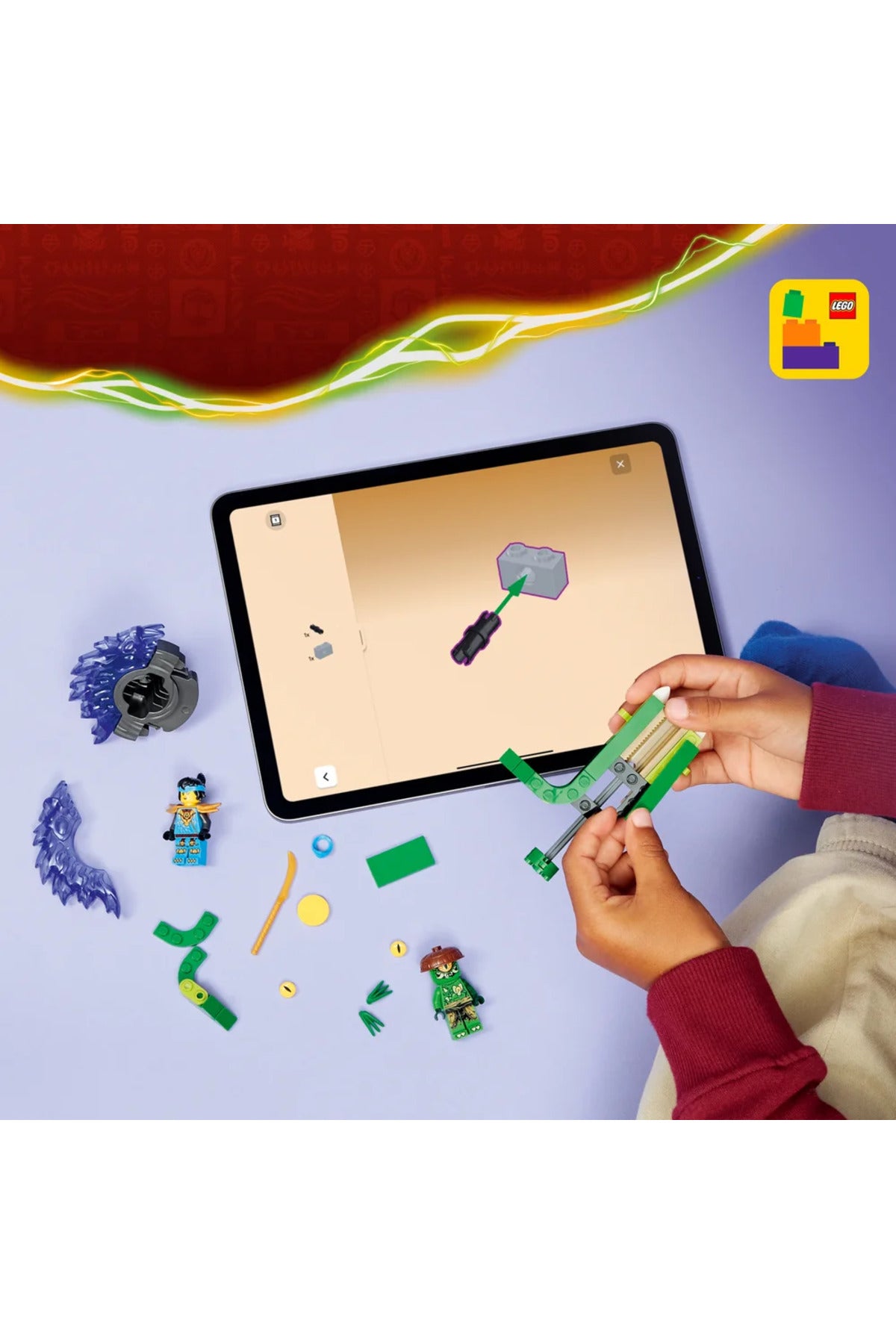 LEGO Nya Mutasyon Canavarı Topacına Karşı 71849