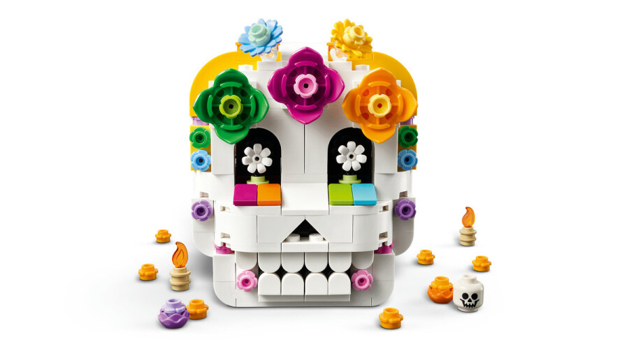 LEGO Ölüler Günü Sunağı Ölüler Günü Kafatası Modeli 40811
