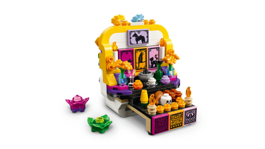 LEGO Ölüler Günü Sunağı Ölüler Günü Kafatası Modeli 40811