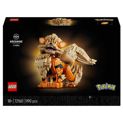 LEGO Pokemon Arcanine 72160