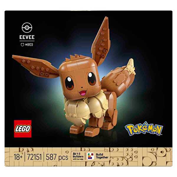 LEGO Pokemon Eevee Model Yapım Seti