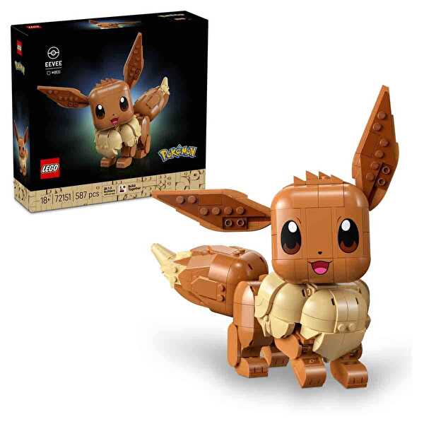 LEGO Pokemon Eevee Model Yapım Seti