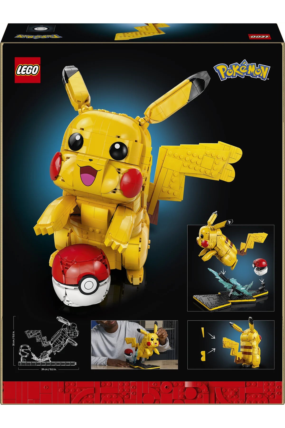 LEGO Pokemon Pikachu ve Poke Topu 72152