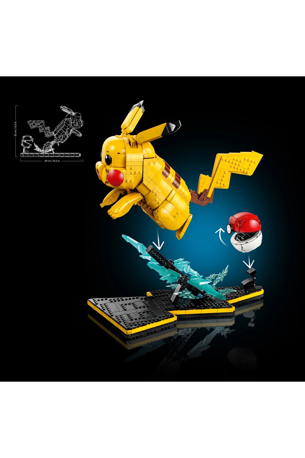 LEGO Pokemon Pikachu ve Poke Topu 72152