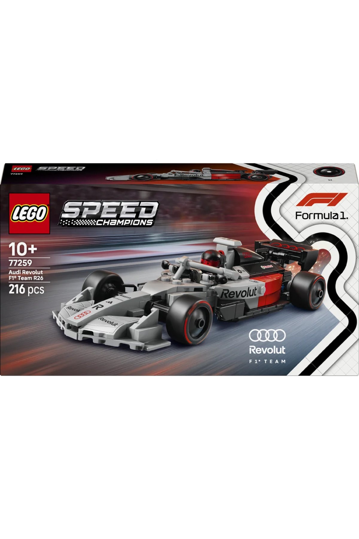 LEGO Speed Champions Audi Revolut F1 Team Yarış Arabası 77259