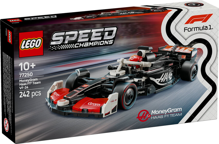 LEGO Speed Champions Moneygram Haas F1 VF-24 Yarış Arabası 772250