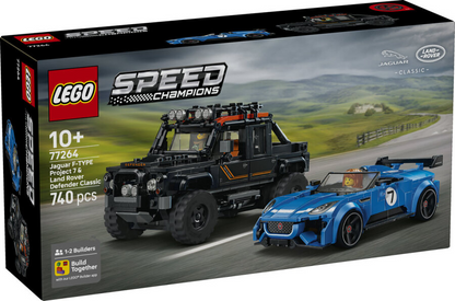 LEGO Speed Jaguar Project 7 ve Land Rover Defender 77264