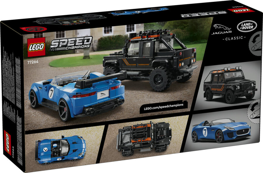 LEGO Speed Jaguar Project 7 ve Land Rover Defender 77264