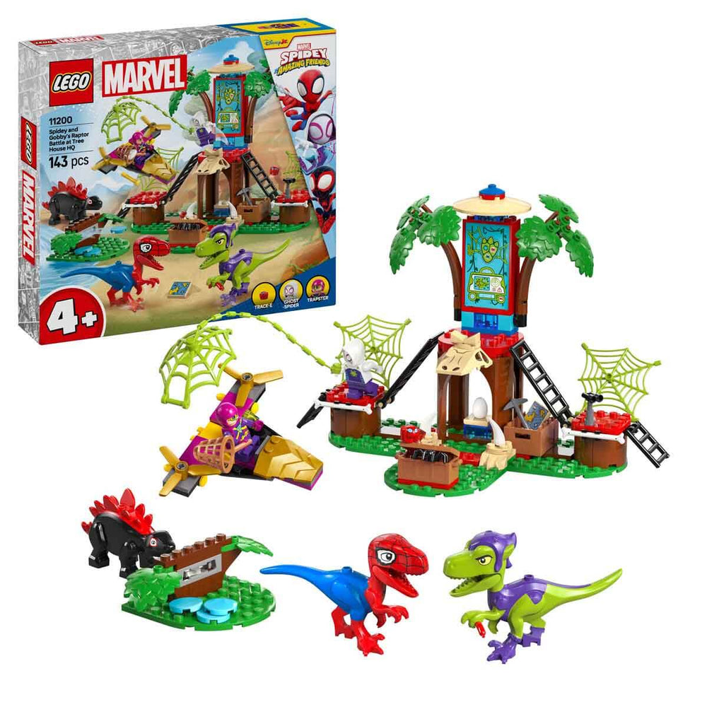 LEGO Spidey Ağaç Spidey ve Gobby nın Raptor Savaşı