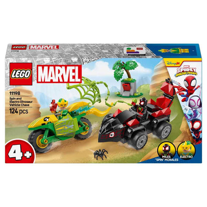 LEGO Spidey Spin ve Electro Dinozor Aracı Takibi
