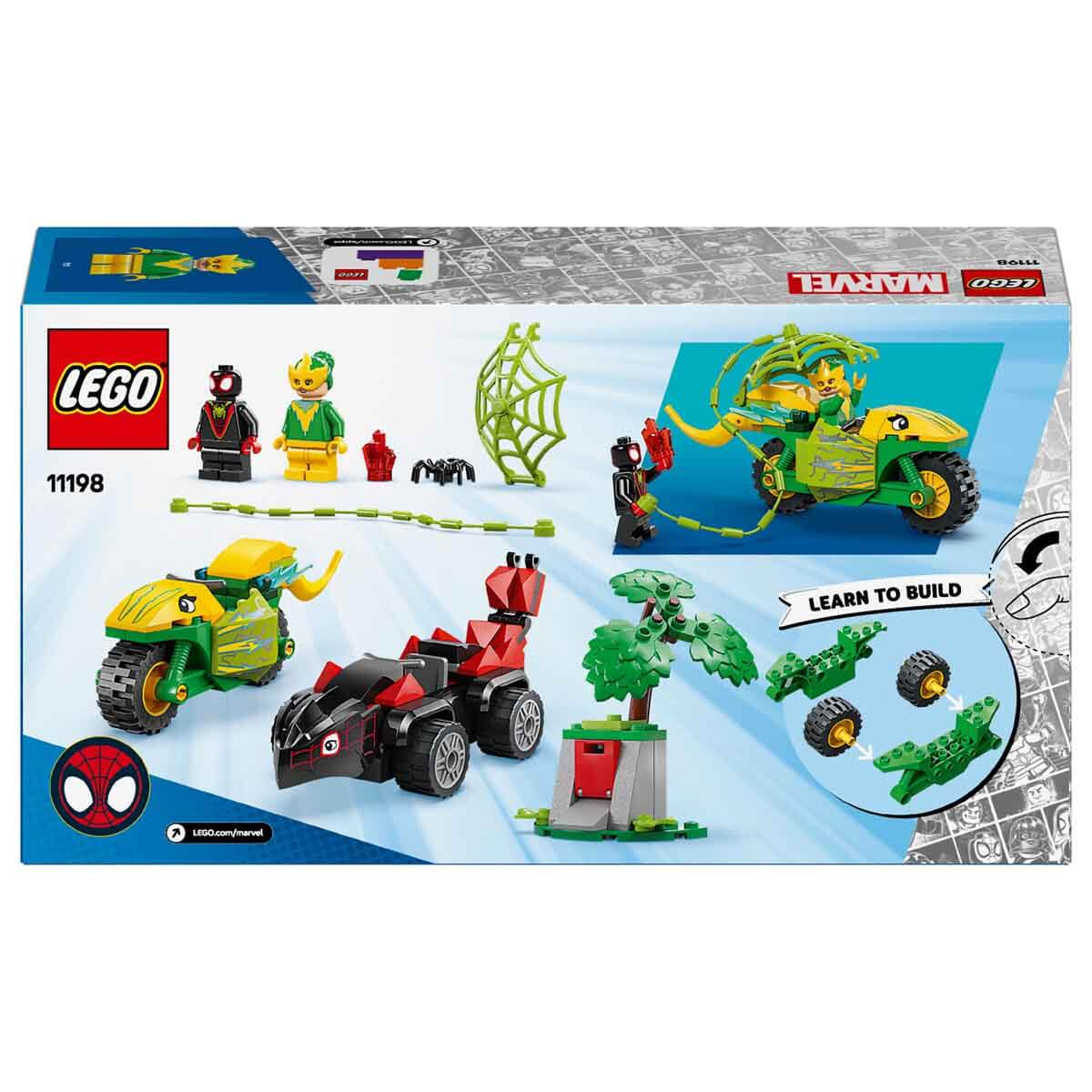LEGO Spidey Spin ve Electro Dinozor Aracı Takibi
