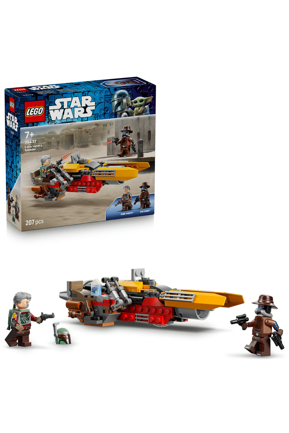 LEGO Star Wars The Mandalorian Cobb Vanth'ın Hız Motoru 75437