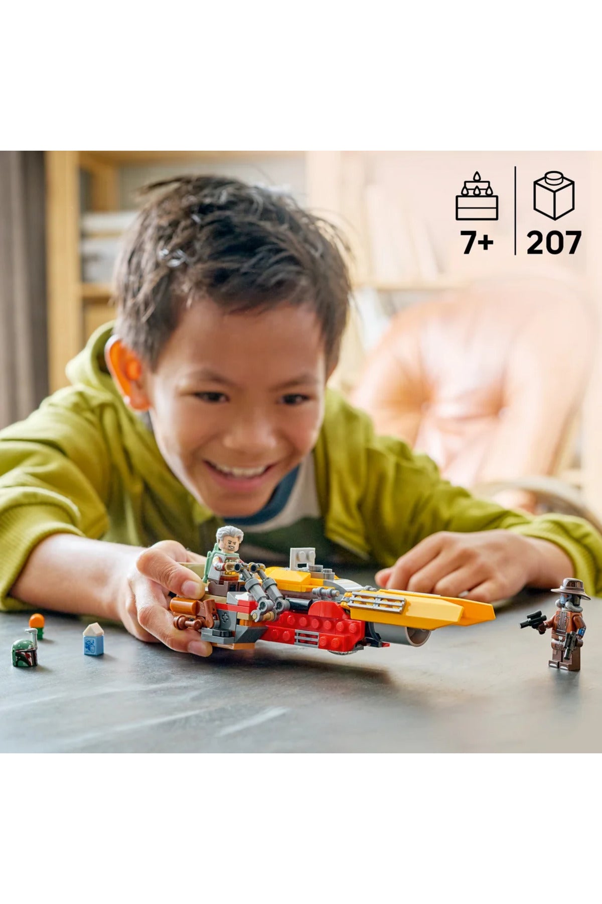 LEGO Star Wars The Mandalorian Cobb Vanth'ın Hız Motoru 75437