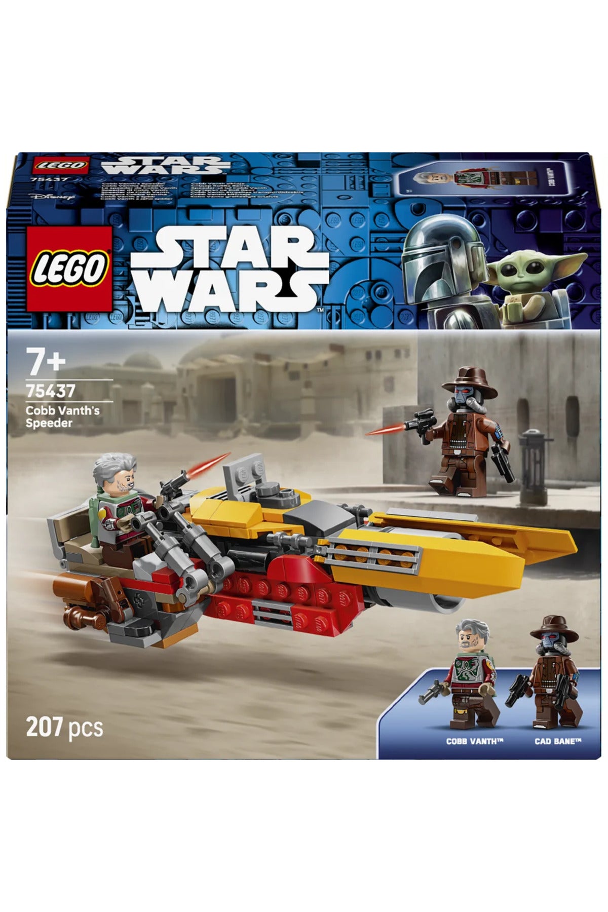 LEGO Star Wars The Mandalorian Cobb Vanth'ın Hız Motoru 75437