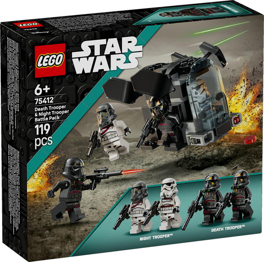 LEGO Star Wars Death ve Night Trooper Savaş Paketi 75412