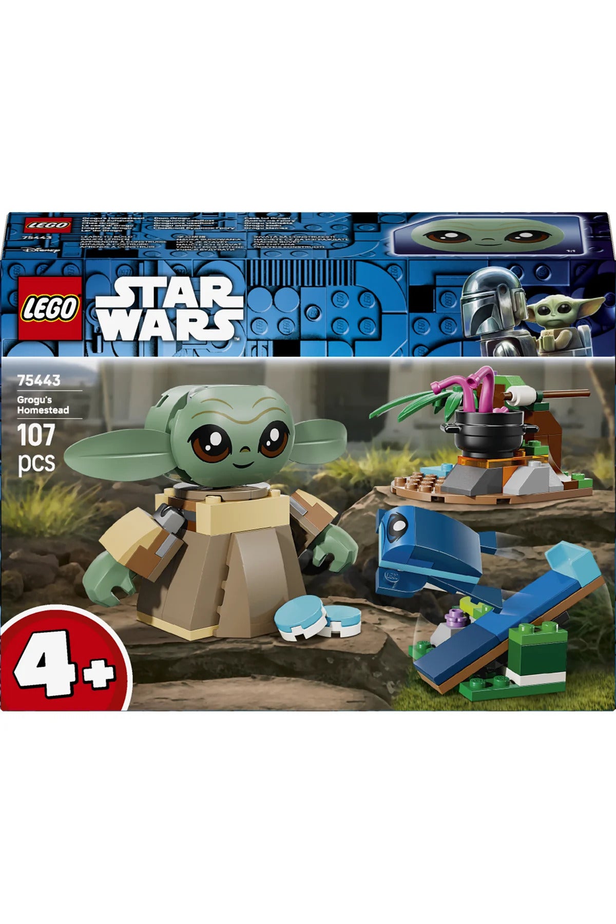 LEGO Star Wars The Mandalorian Grogu'nun Yuvası 75443