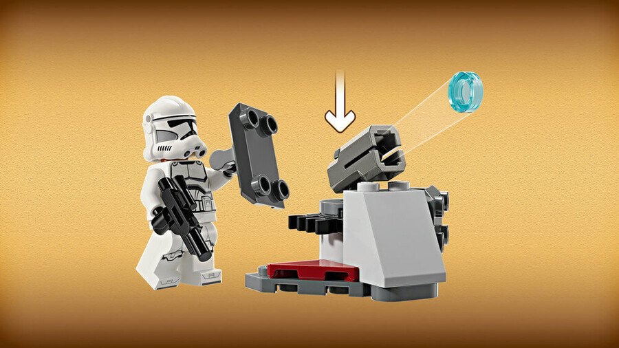LEGO Star Wars Klon Trooper ve Savaş Droidi Savaş Paketi 75372
