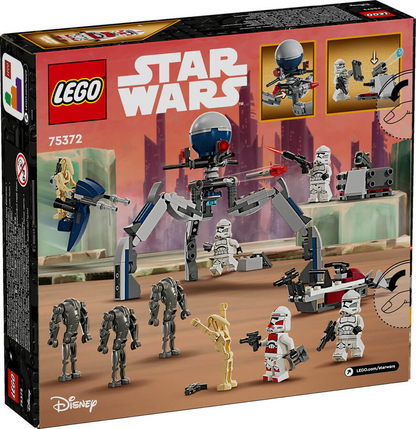 LEGO Star Wars Klon Trooper ve Savaş Droidi Savaş Paketi 75372