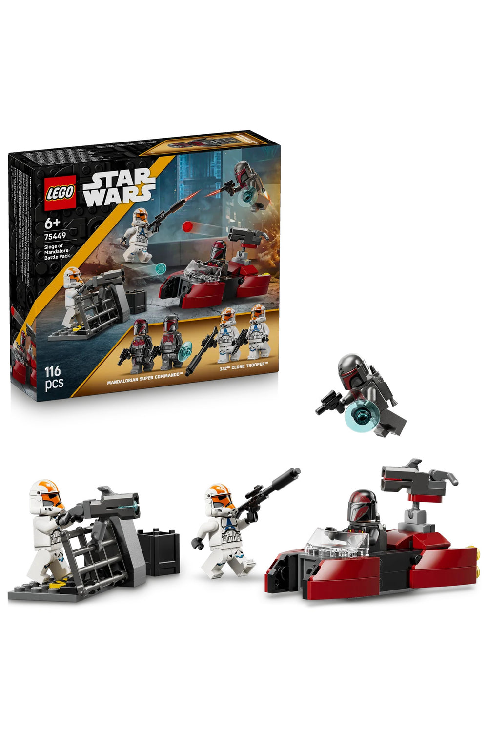 LEGO Star Wars Mandalore Kuşatması Savaş Paketi 75449