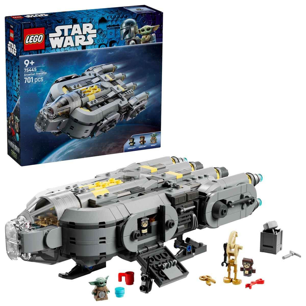 LEGO Star Wars Mandalorian Grogu Anzellan Starship